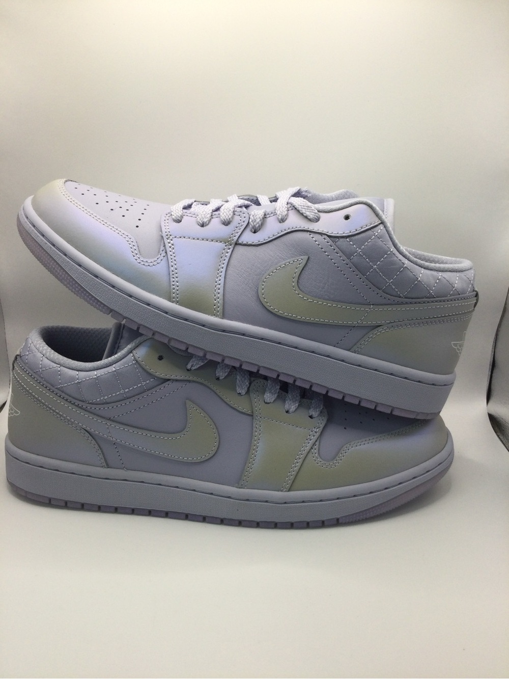 Nike Air Jordan 1 Low - Light Gray/White